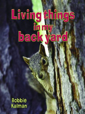 cover image of Living Things in My Back Yard